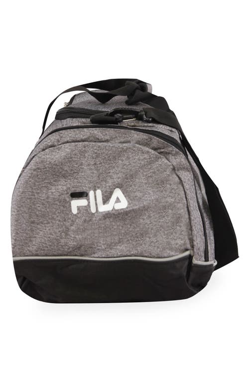 Fila Sprinter 19-inch Duffle Bag In Heather Grey