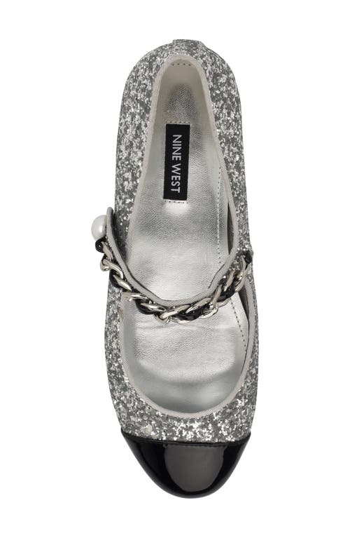 NINE WEST NINE WEST PLATY CAP TOE MARY JANE FLAT
