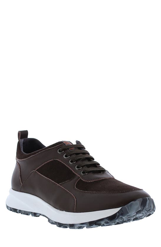 French Connection Kevin Sneaker In Brown
