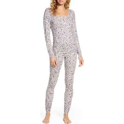 Plus Size Bp. Hacci Fitted Pajamas, Purple