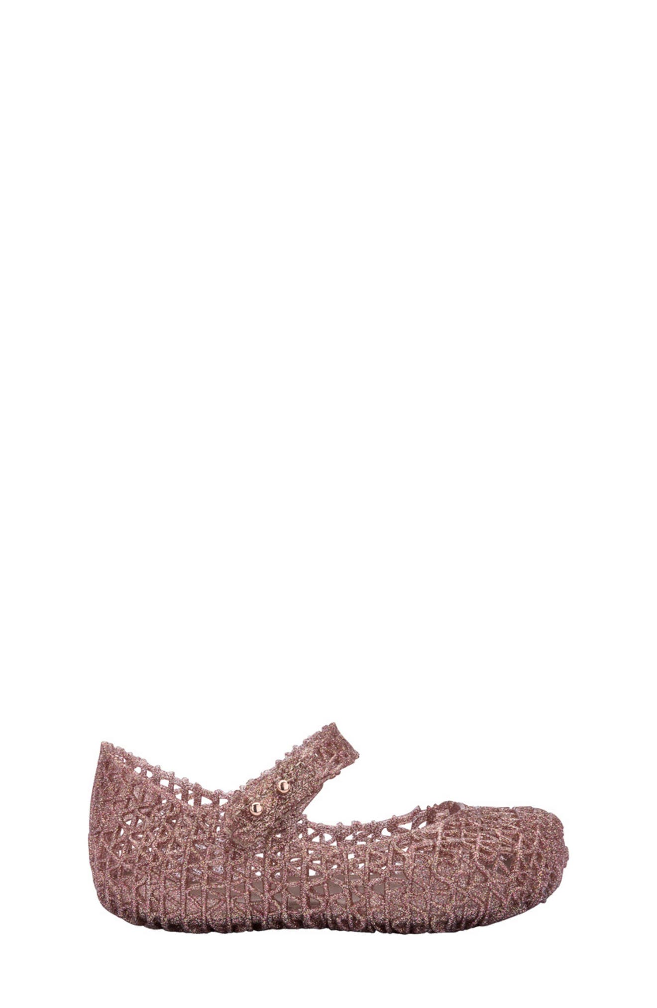 mini melissa campana pink glitter