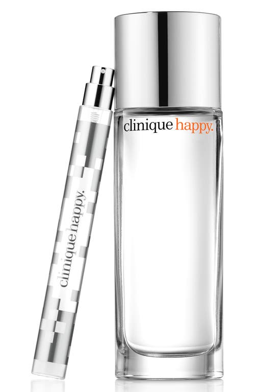 Shop Clinique Happy Duo Fragrance Set (limited Edition) $117 Value In No Color