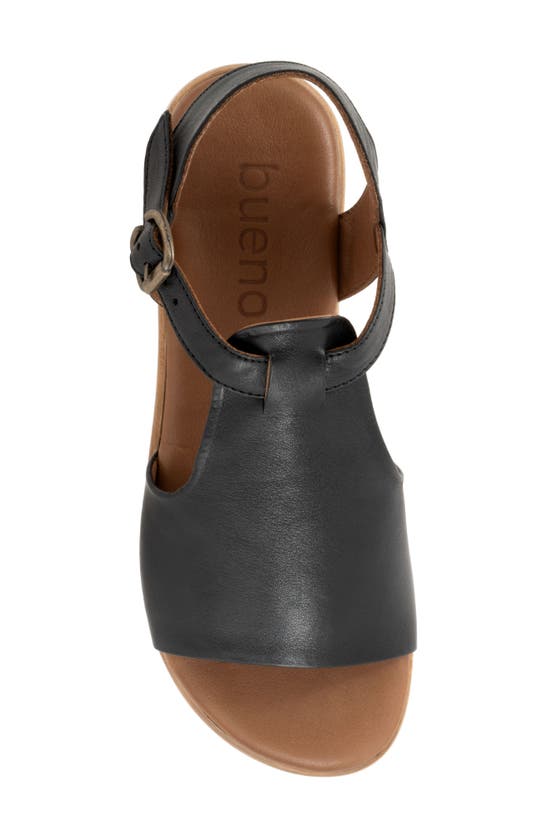 Shop Bueno Gabriella Ankle Strap Sandal In Black