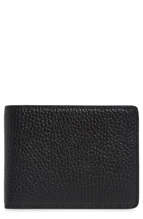 Bosca Monfrinti Leather Wallet in Black