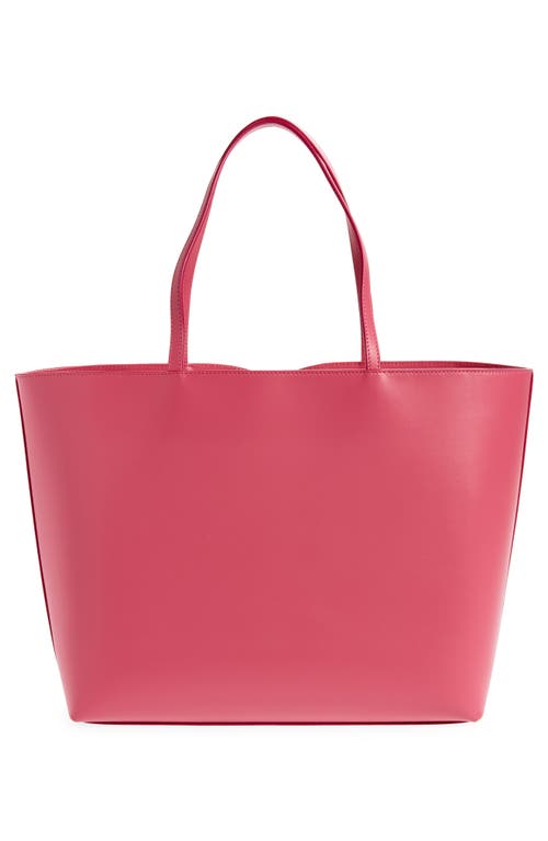 Dolce & Gabbana Dolce&gabbana Dg Logo Leather Tote In Light Lilac