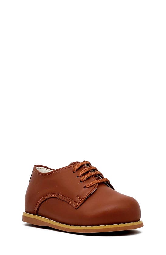 Tippy Tots Shoes Kids' Oxford Shoe In Tan ModeSens