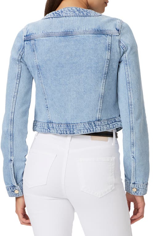 PAIGE PAIGE KIYA CROP DENIM JACKET