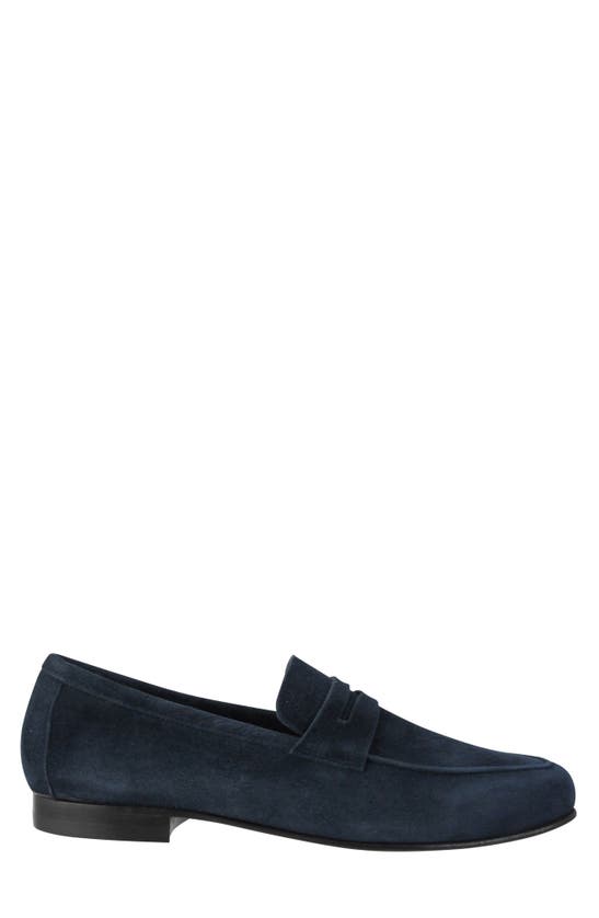 Ron White Kenneth Water Resistant Loafer In Navy