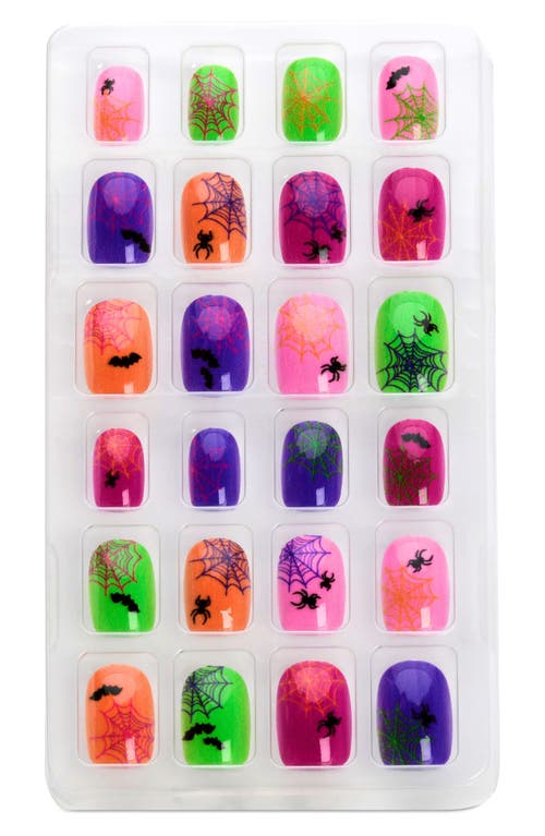 Shop Iscream Pretty Wicked Set Of 24 Press-on Nails In Pink Multi