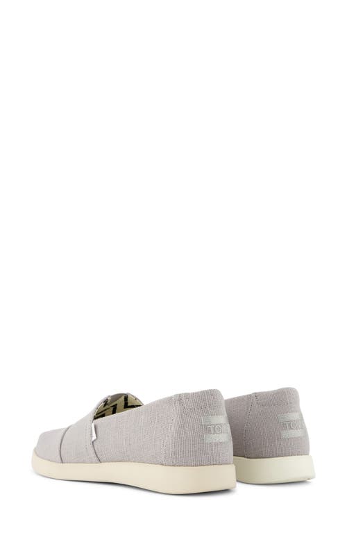 Shop Toms Alpargata Plus Slip-on In Grey