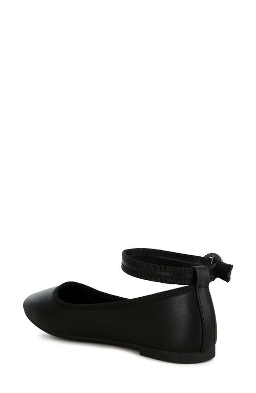 Shop London Rag Danseur Flat In Black