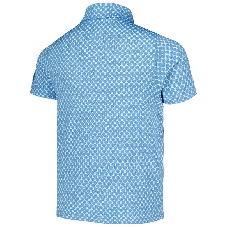 Shop Under Armour Youth   Blue Wm Phoenix Open Playoff 3.0 Balloons Micro Polo