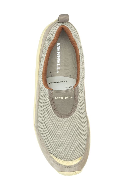 Merrell Jungle Moc Breeze Slip-on Sneaker In Aluminum
