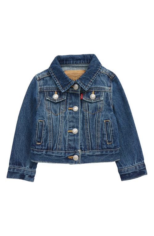 Levi's Babies'  Denim Trucker Jacket In Bristol Blue