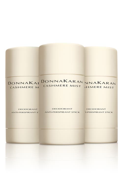 Donna Karan New York Cashmere Mist Deodorant Trio Set $96 Value