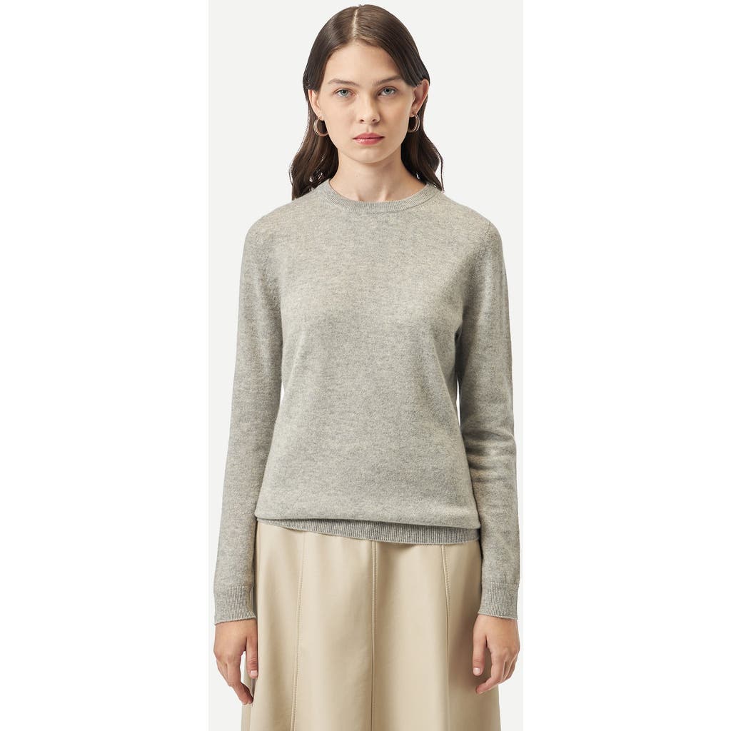 Gobi Cashmere Crew Neck Sweater In Dawn Blue