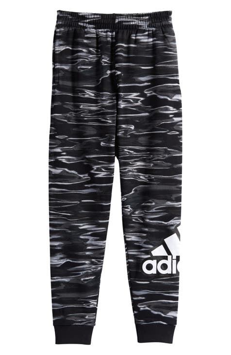 Adidas Boy's Tiro Track Pant Winterized (Little Kids/Big Kids) Black/Solar  Gold MD (10-12 Big Kids) 