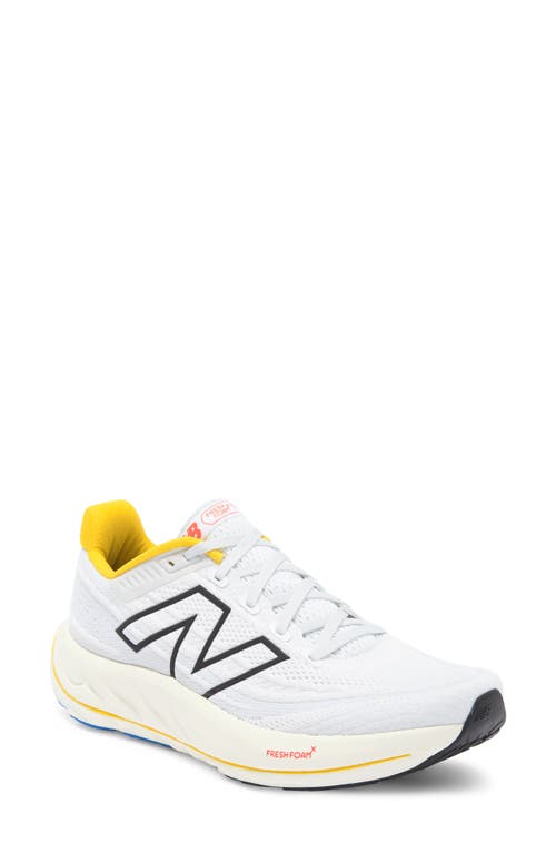 New Balance Fresh Foam X Vongo v6 Running Shoe White/Ginger Lemon at Nordstrom,
