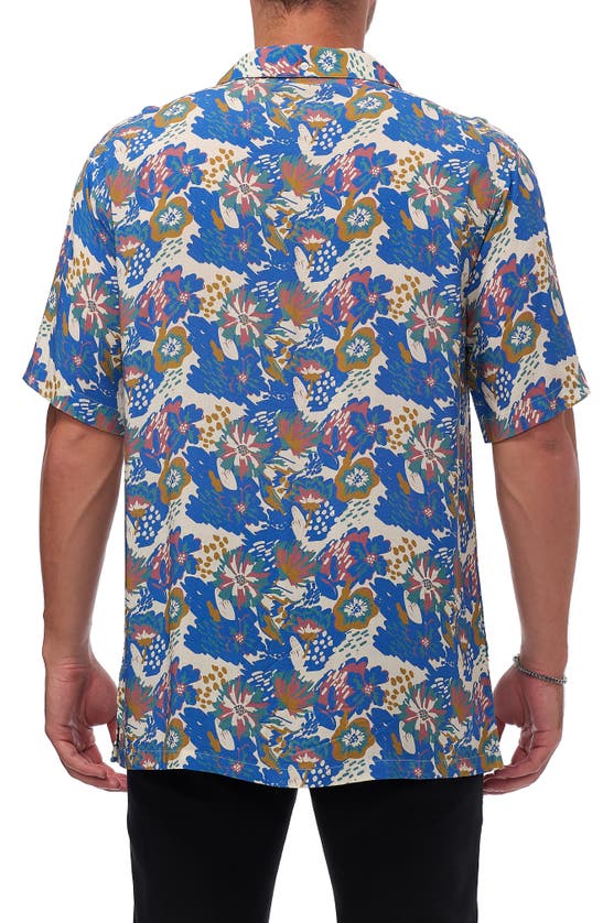 Shop Ezekiel Koo Camp Shirt In Blue