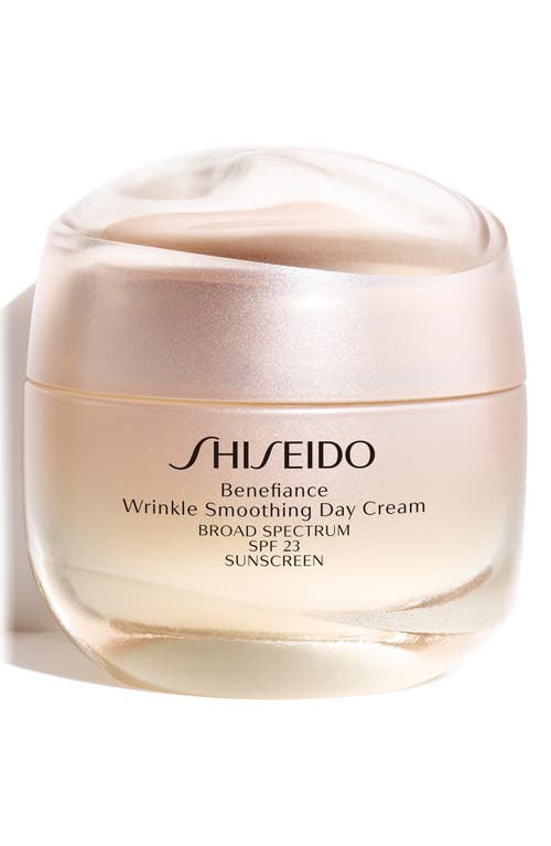 Shiseido Benefiance Wrinkle Smoothing Day Cream SPF 23 at Nordstrom