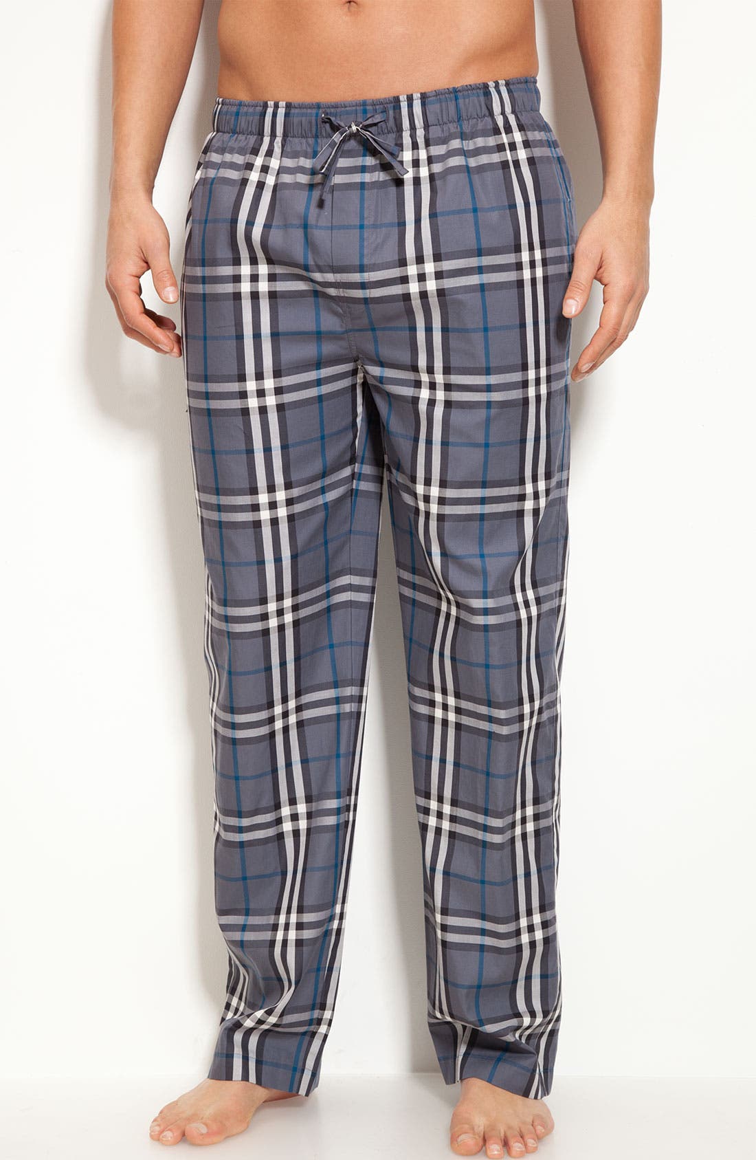 Burberry Check Cotton Pajama Pants 
