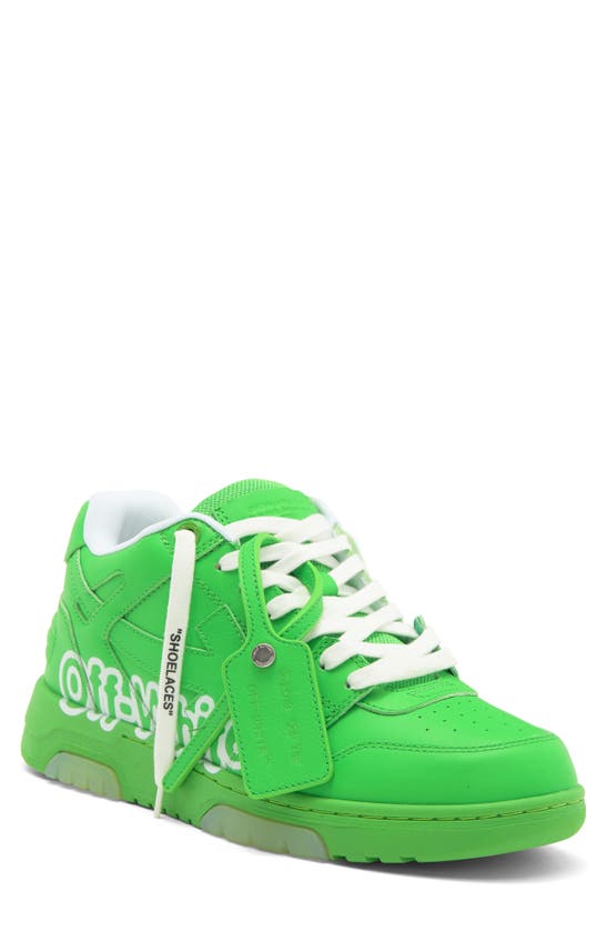 Shop Off-white Out Of Office Low Top Sneaker In Green