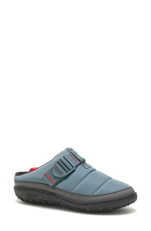 Chaco Ramble Water Resistant Puffer Clog in Cloudy Blue