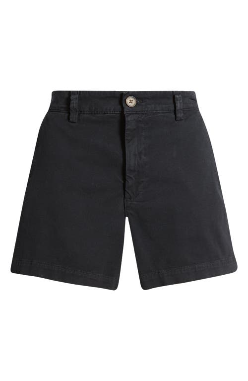 Caden Tailored Trouser Shorts in Sulfur Black
