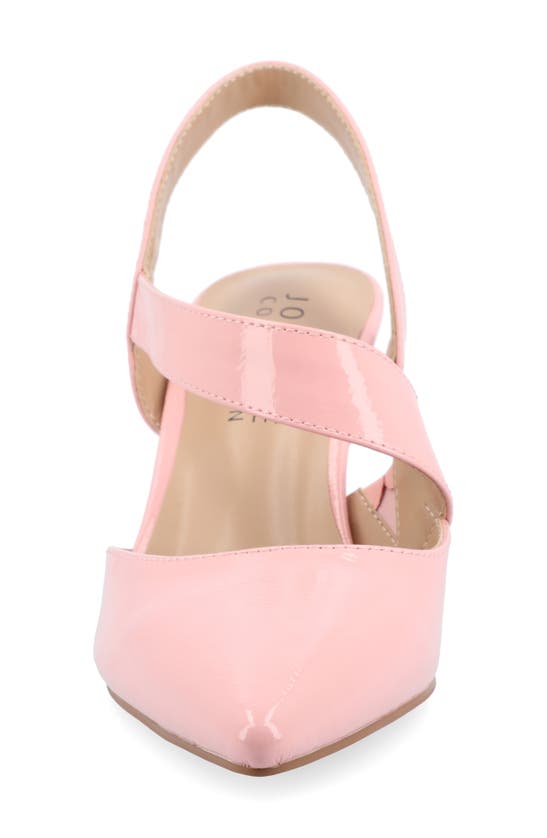 Journee Collection Scarlett Pointed Toe Pump In Pink