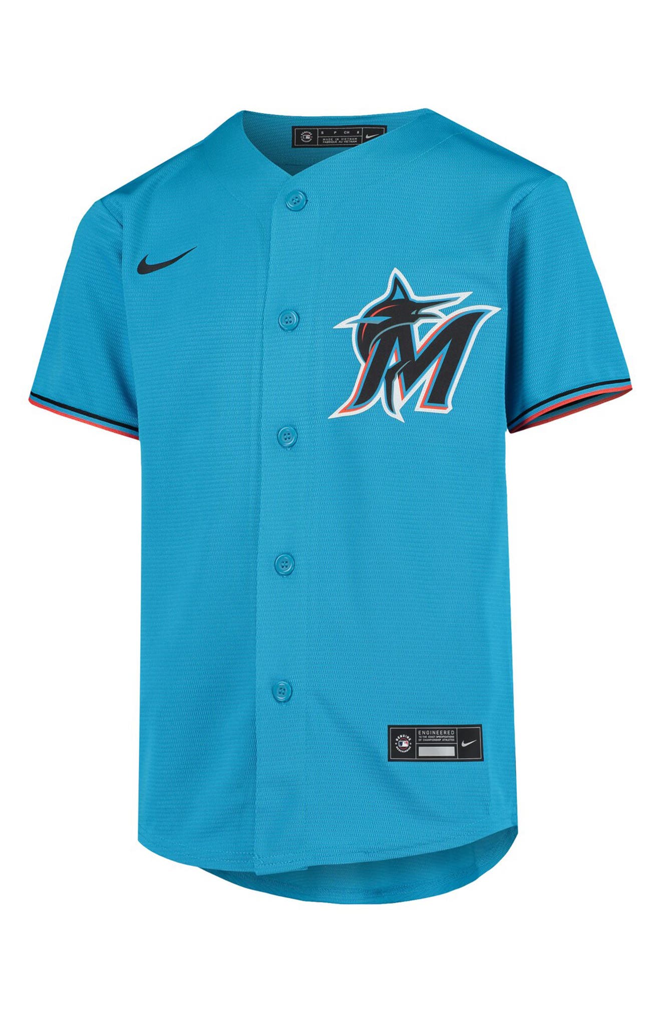 miami marlins jersey blue