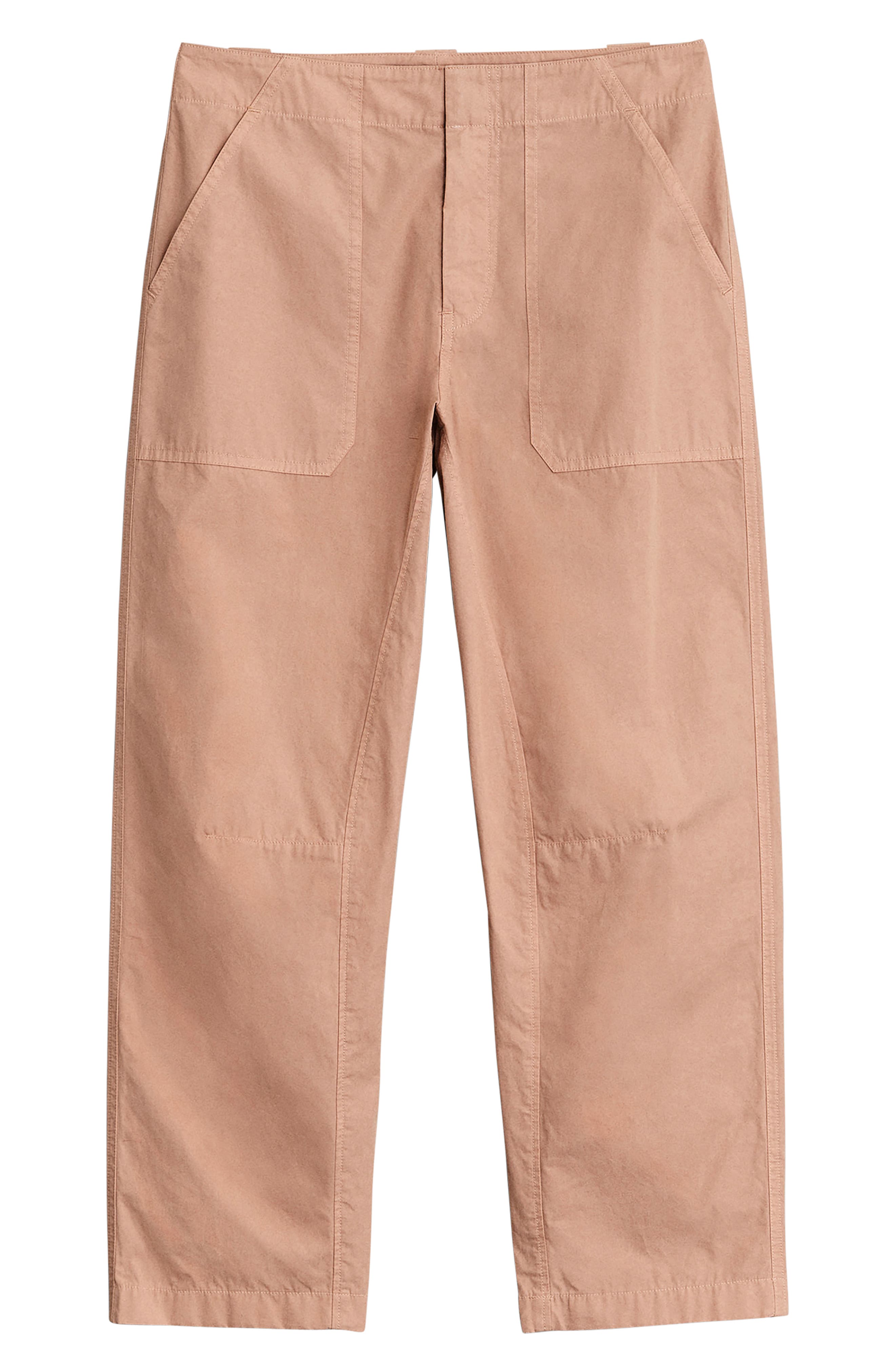 rag & bone Leyton Crop Cotton Work Pants Nordstrom