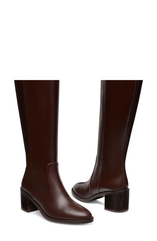 Shop Stuart Weitzman Esme Knee Hight Boot (women)<br /> In Dark Brown Leather