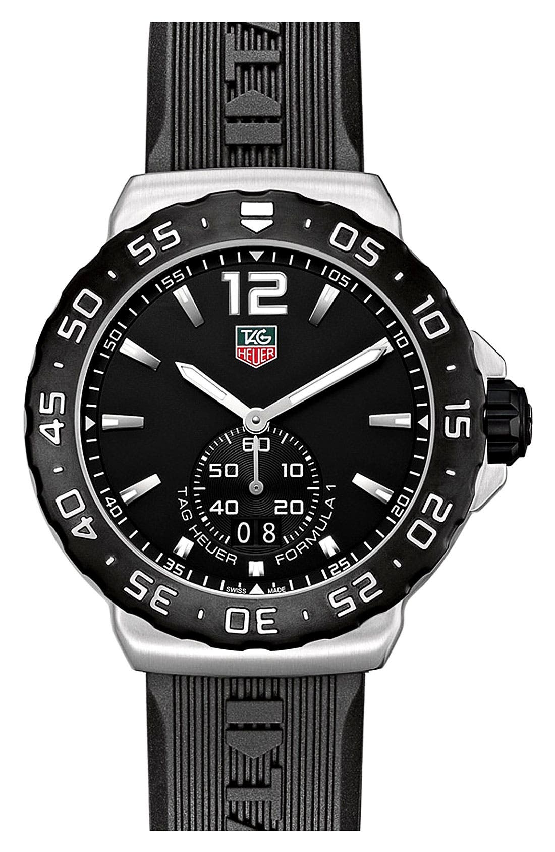 TAG Heuer 'Formula 1' Rubber Strap Watch Nordstrom