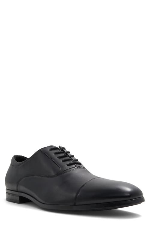 ALDO Stan Cap Toe Oxford - Wide Width Available Black at Nordstrom,