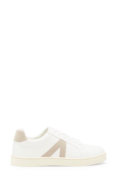 Shop Mia Italia Low Top Sneaker In White/cement