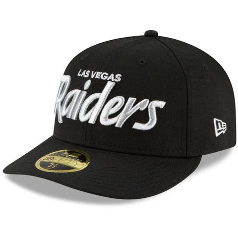 Las Vegas Raiders Women's Hat - Black Sparkle Strapback - New Era