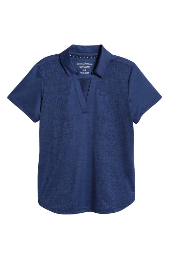 Shop Tommy Bahama Palm Coast Polo In Ocean Deep