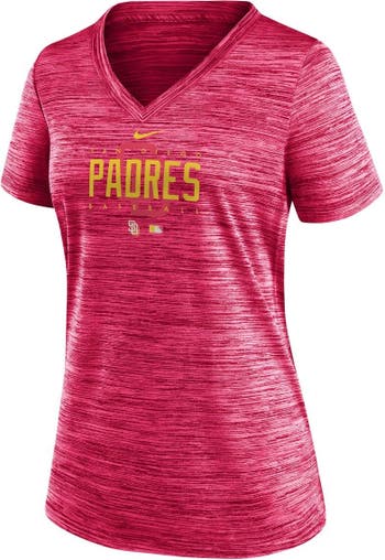 San Diego Padres Nike City Connect Legend Practice Velocity T-Shirt - Mens