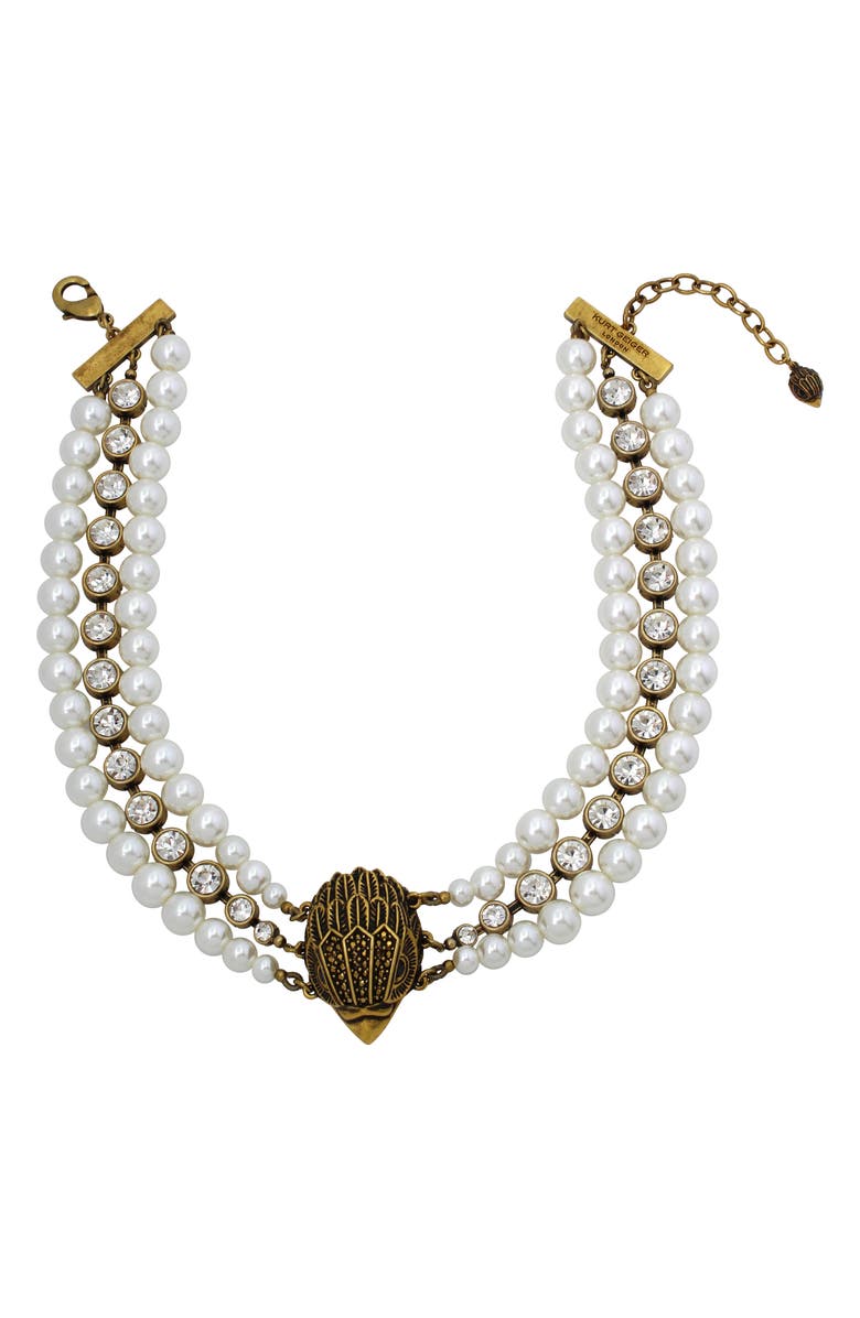 Pearl collar necklace Clearance