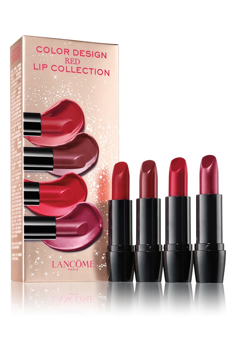 Lancôme Full Size Red Color Design Lipstick Set (100