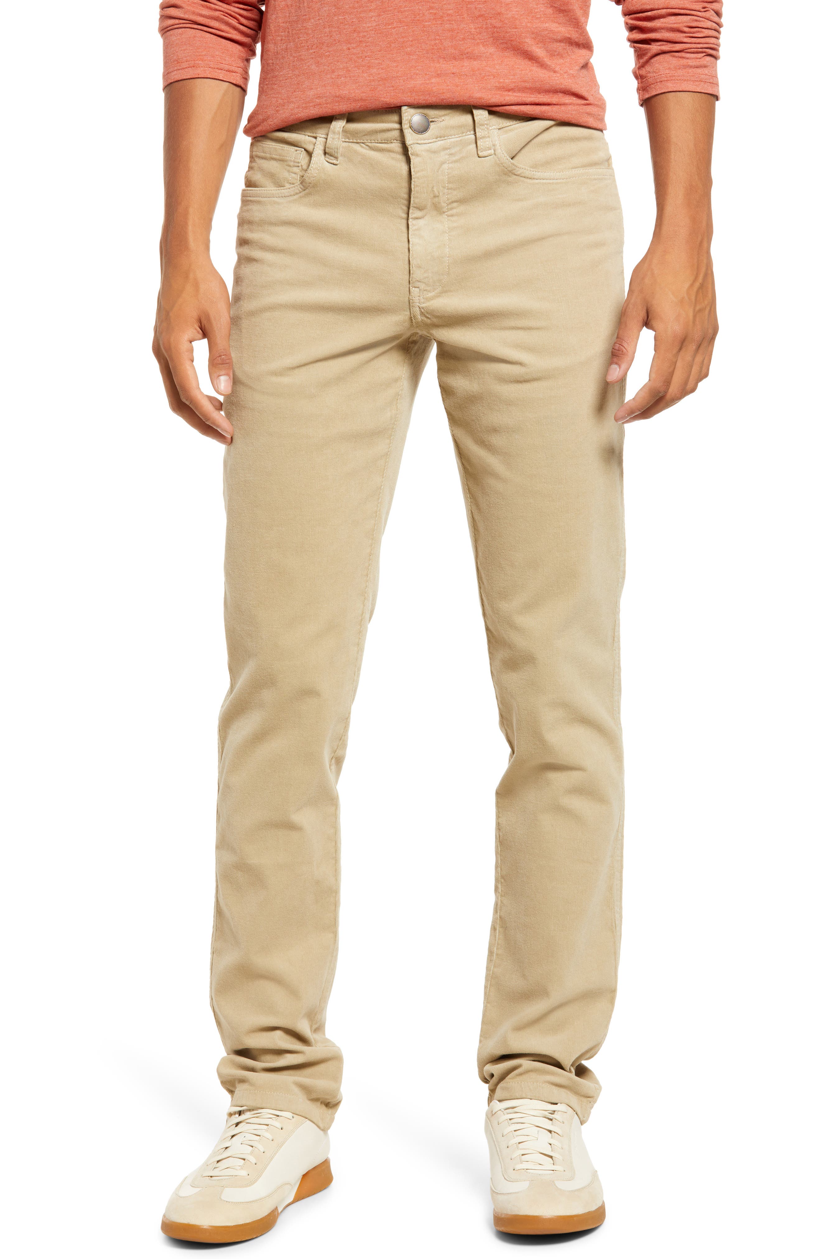 stretch corduroy pants men's