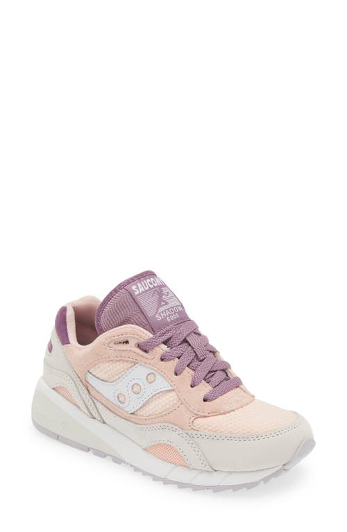 Saucony Shadow 6000 Premium Sneaker in Pink/Purple at Nordstrom, Size 6.5