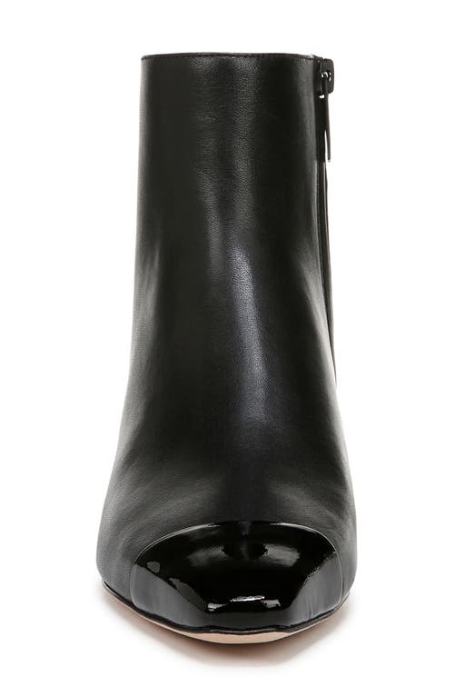 Shop Veronica Beard Cecile Cap Toe Bootie In Black