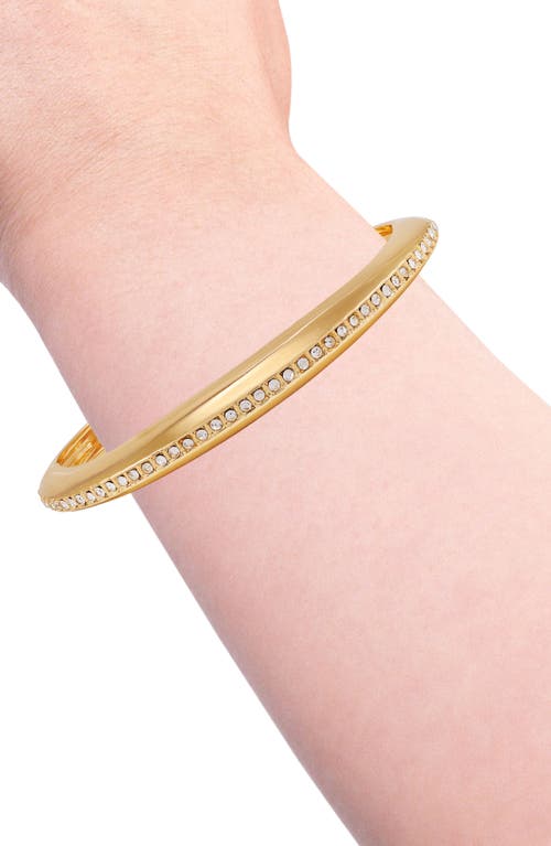 Vince Camuto Crystal Stretch Bracelet In Goldtone