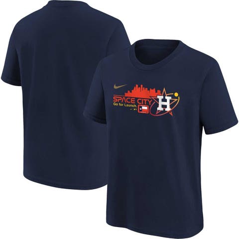 Youth Navy Houston Astros Heart And Soul T-Shirt