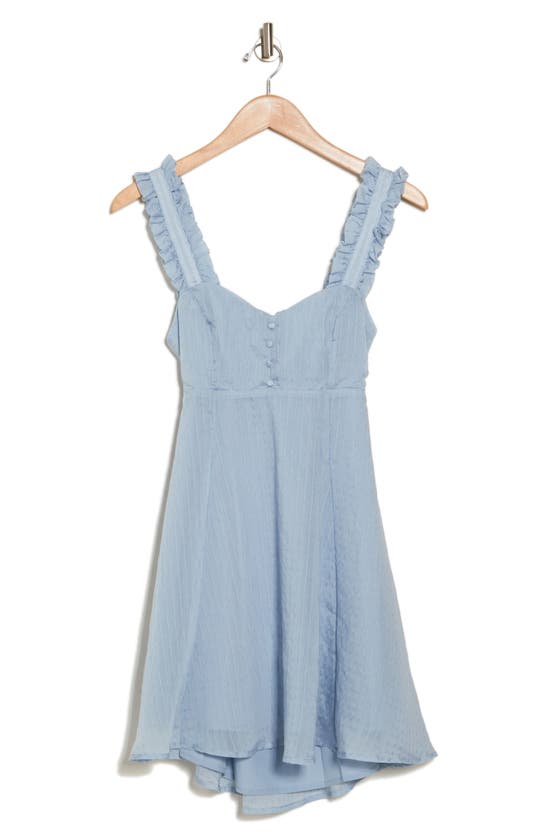 Shop Lulus Effortlessly Darling Sweetheart Dress In Light Blue
