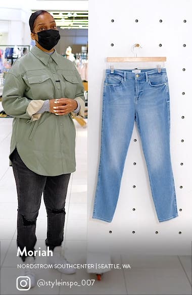 FRAME Le High Waist Double Needle 