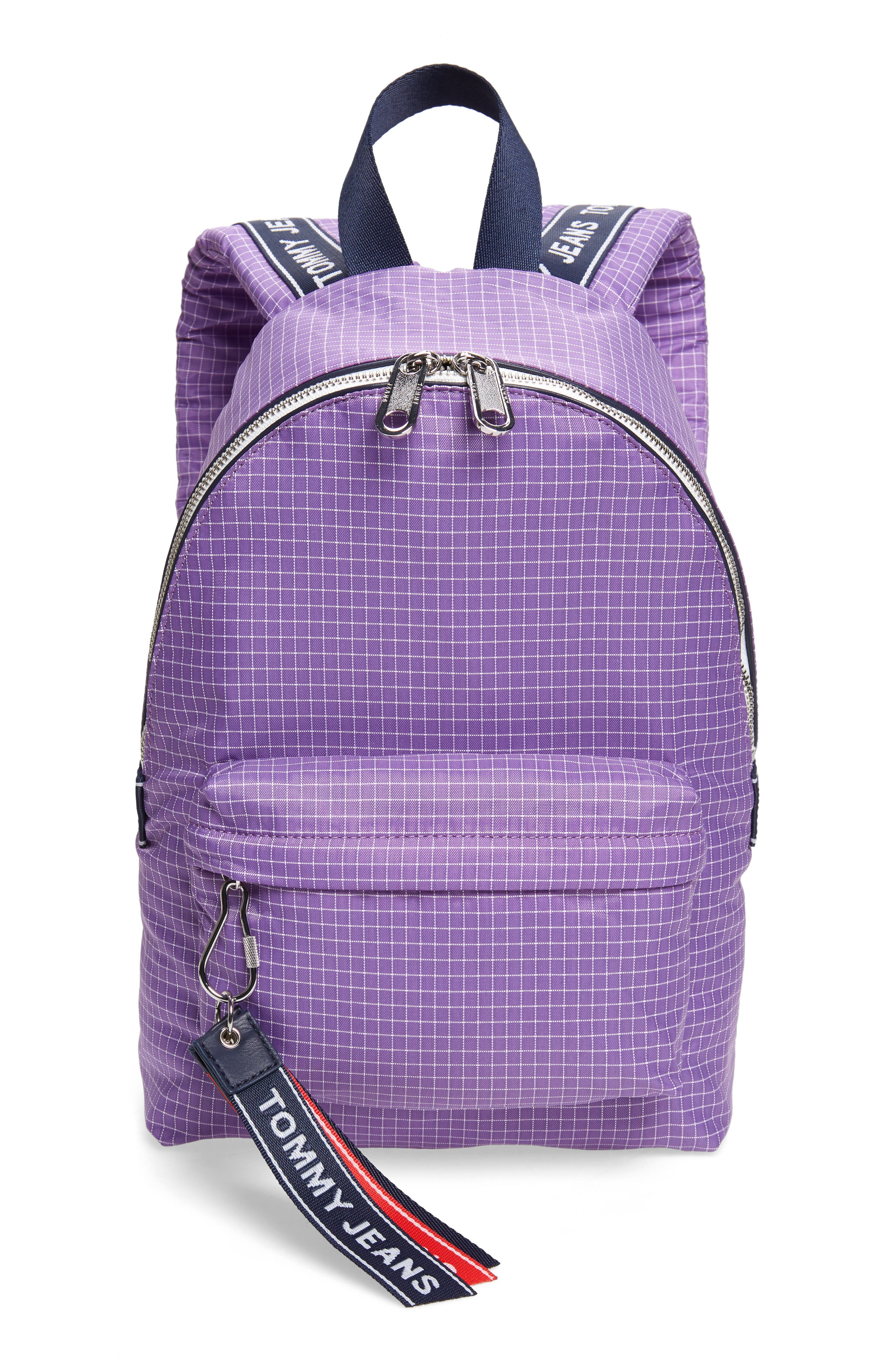 tommy jeans logo backpack