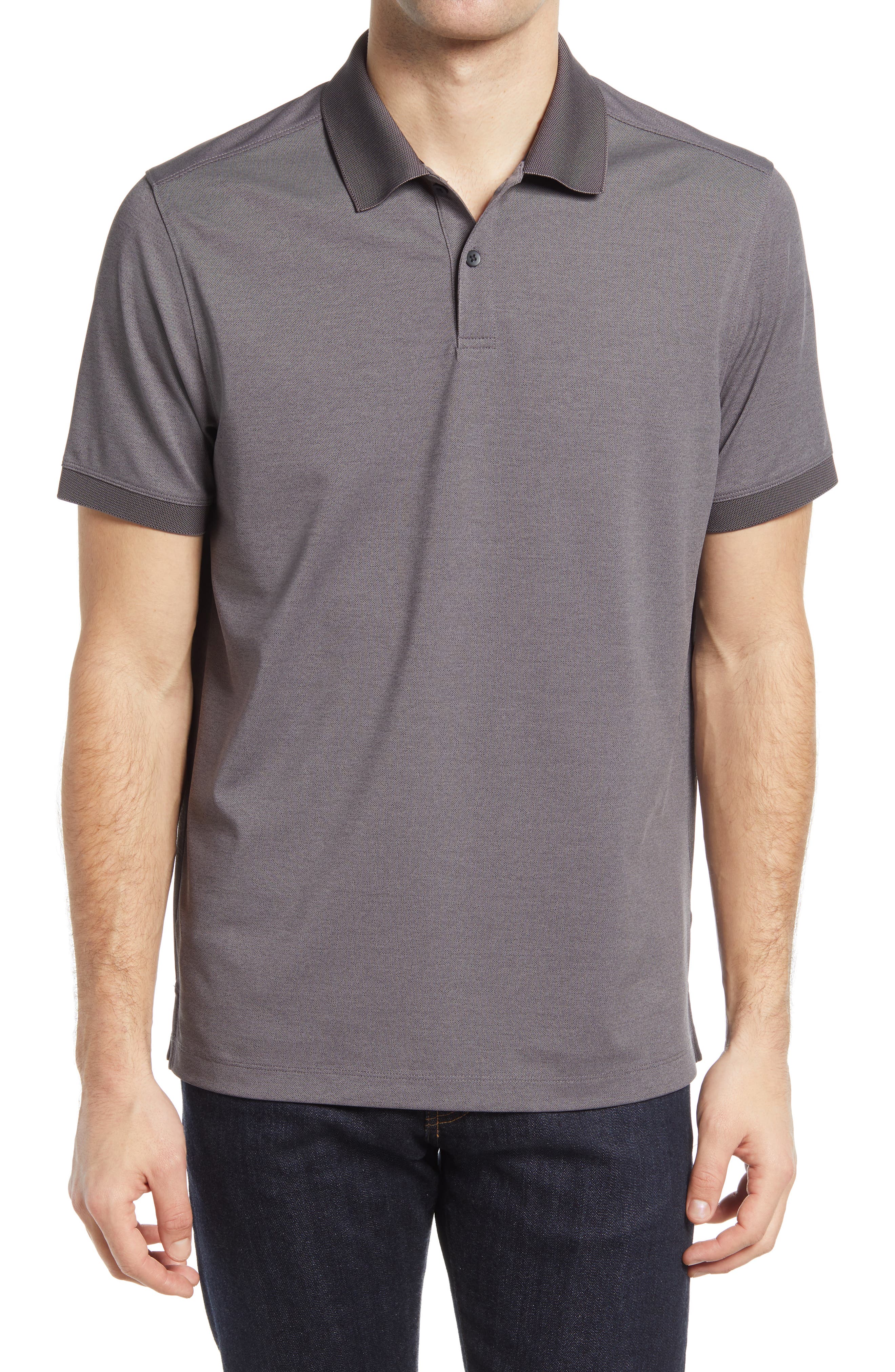 polo shirts grey