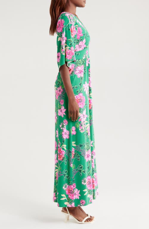 Shop Lilly Pulitzer ® Roselle Maxi Dress In Green Multi